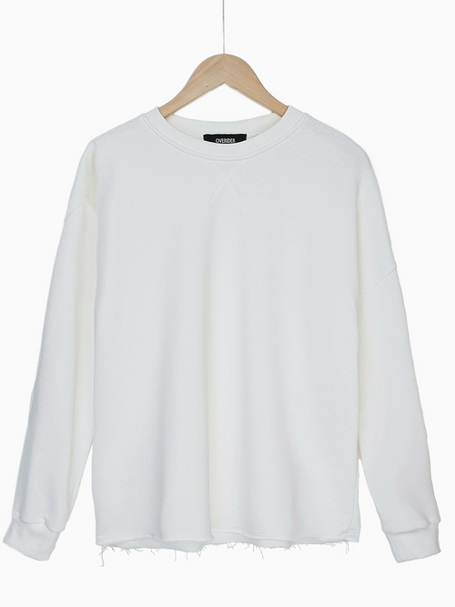 MATILDE | Relaxed Sweatshirt | Milk