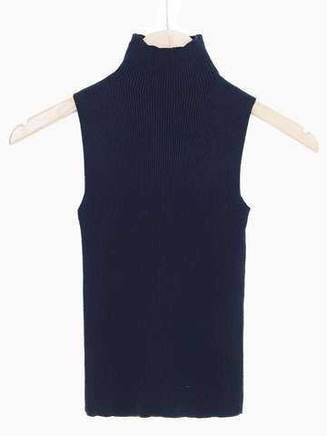 ALISA | Breton Stripe Slub Jumper | Navy