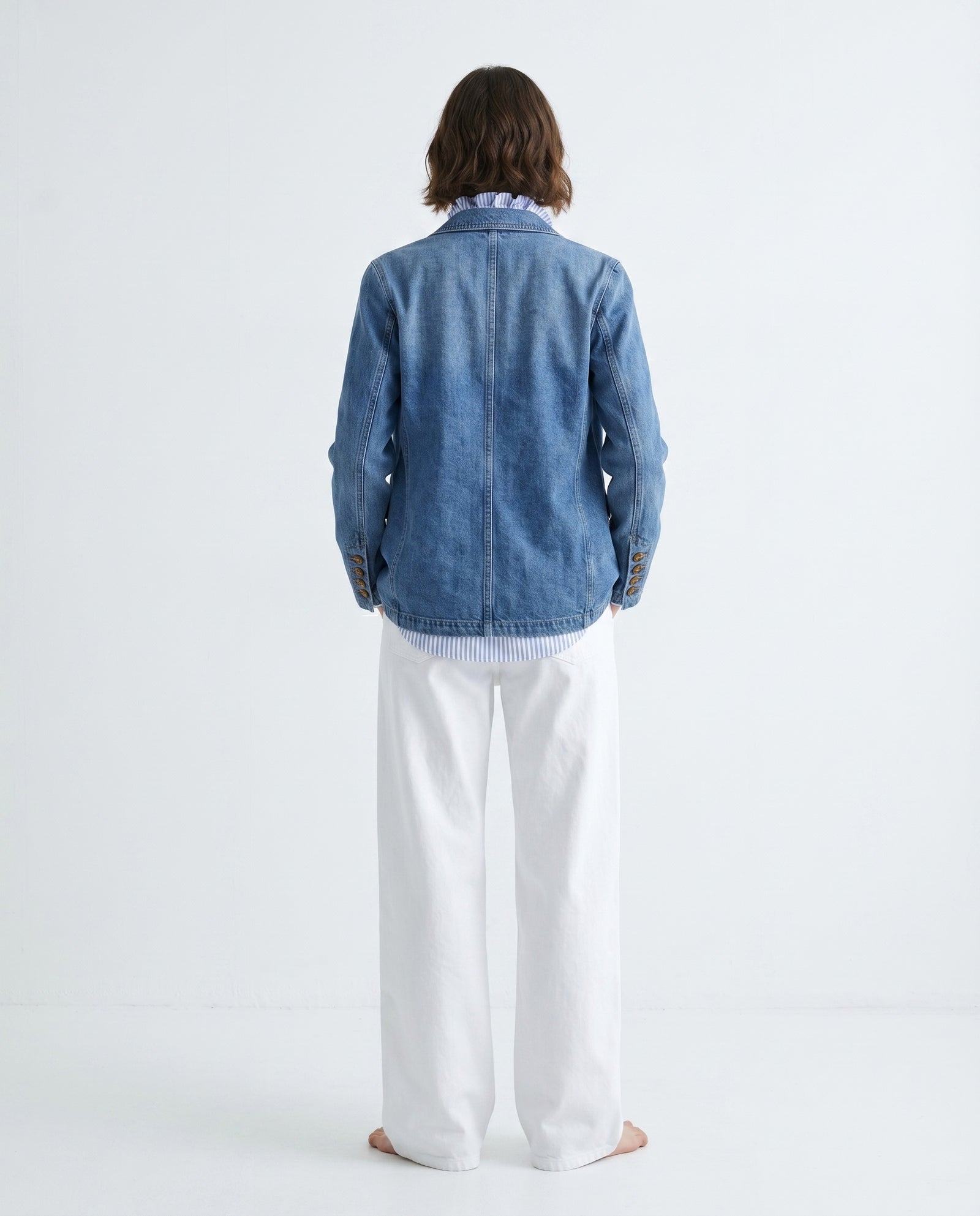 MARNIE | Women's Denim Jacket | Blue