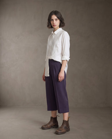 AMALIA |  Boyfriend Shirt | White