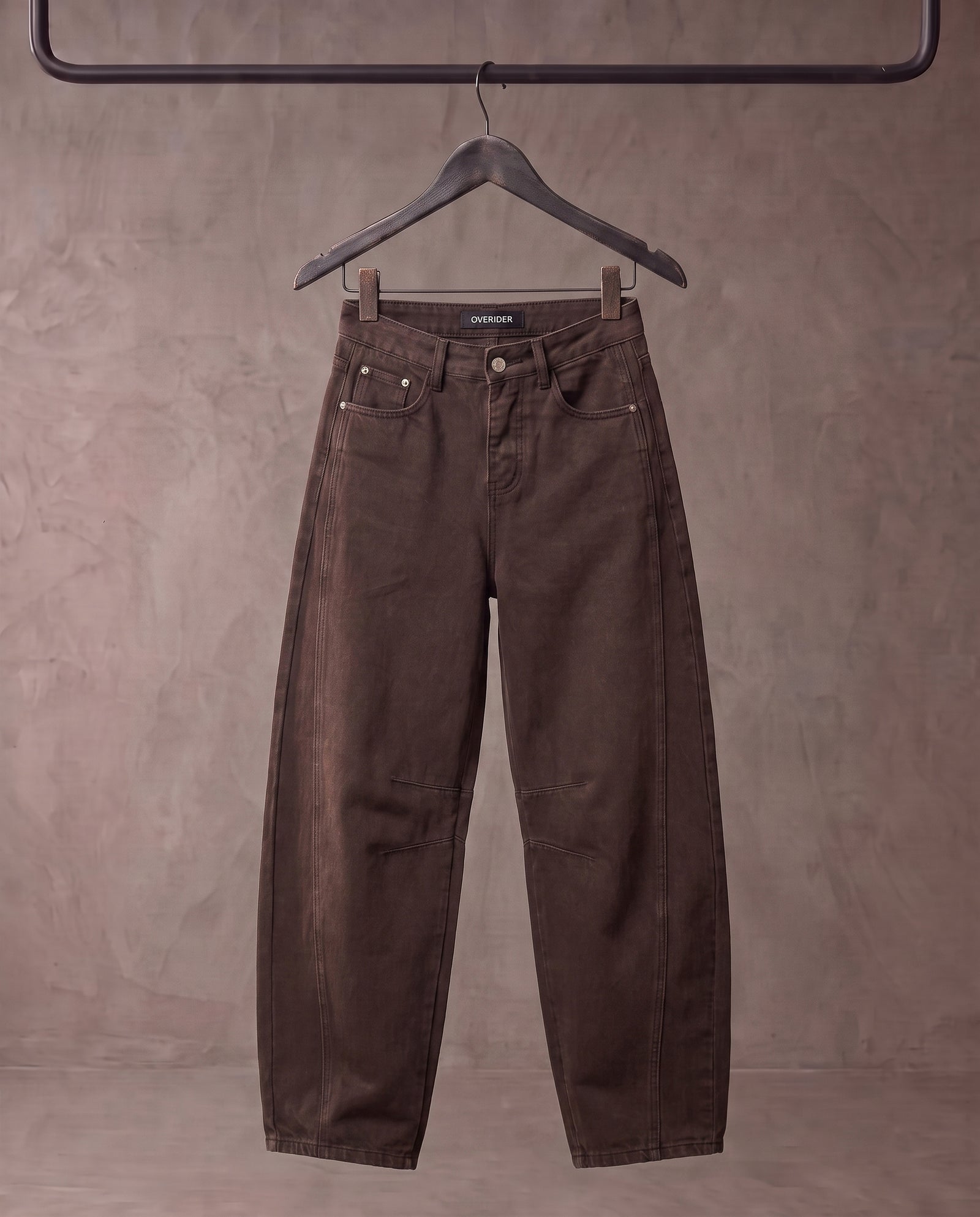 NOLA | Barrel Leg Jeans | Chocolate