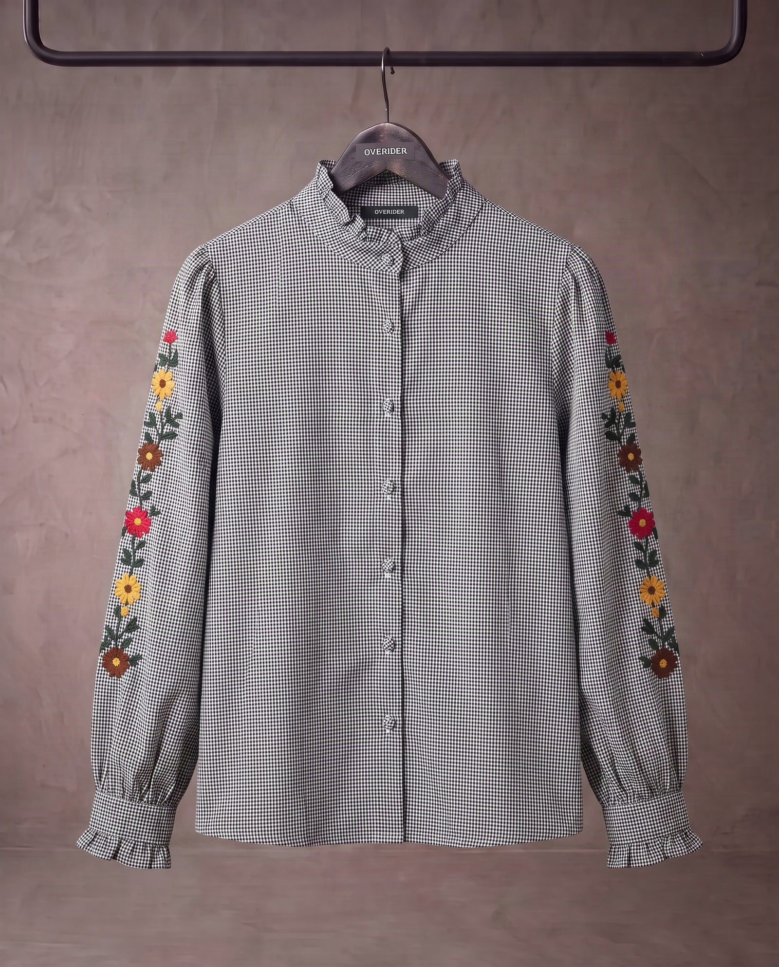 LIMONE | Embroidered Blouse | Navy