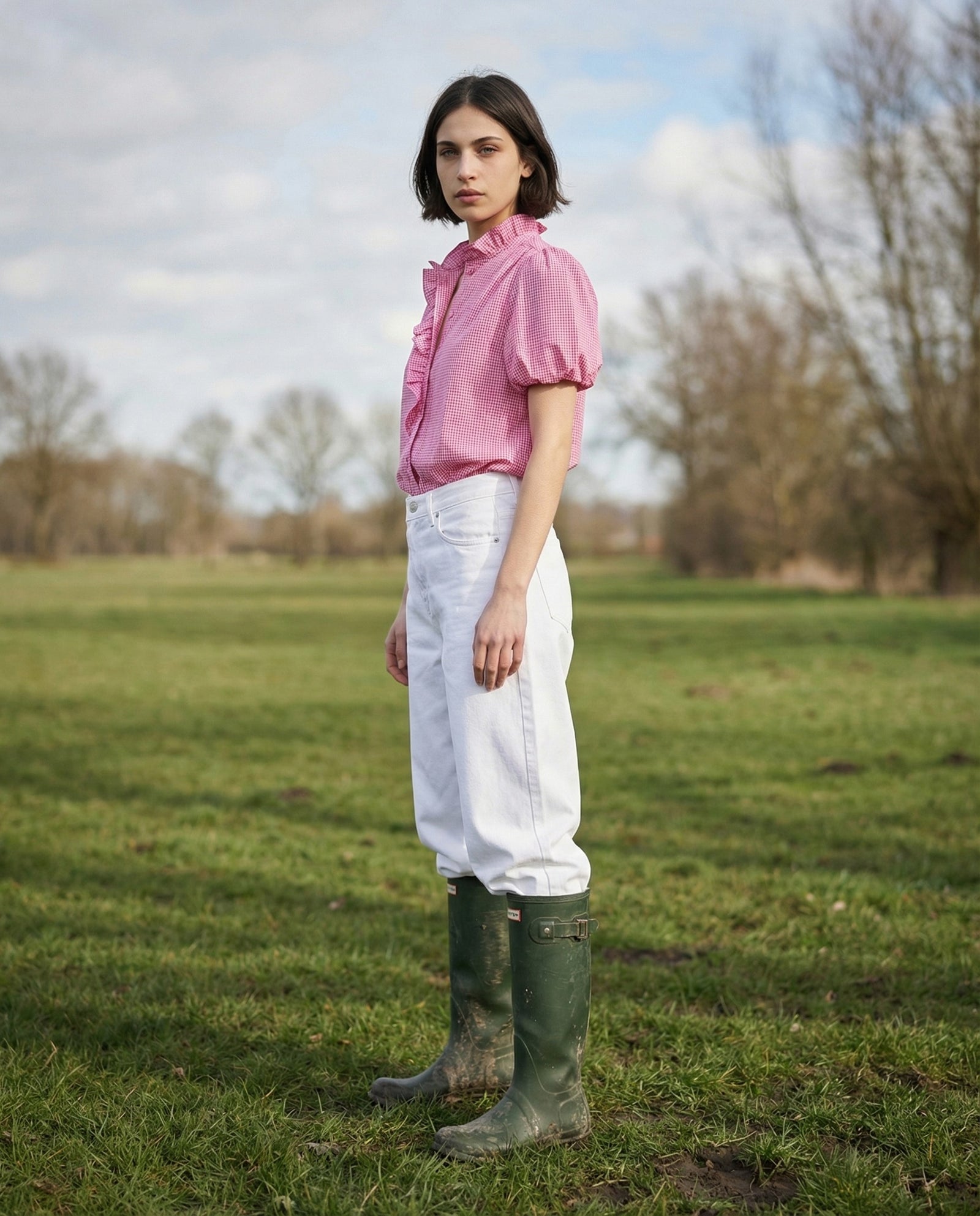 MAYAAN | Balloon Sleeve | Fuchsia