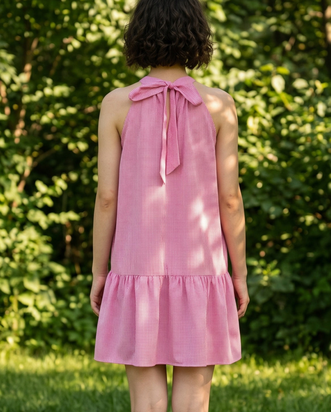 SADI | Halterneck Dress | Pink