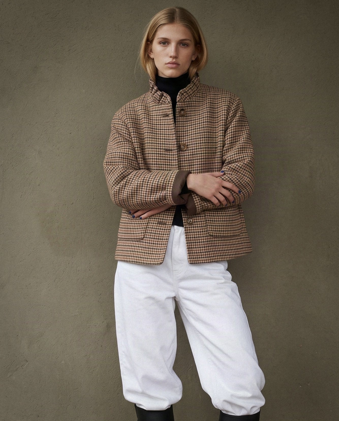 EMMANUELLE | Heritage Jacket | Check