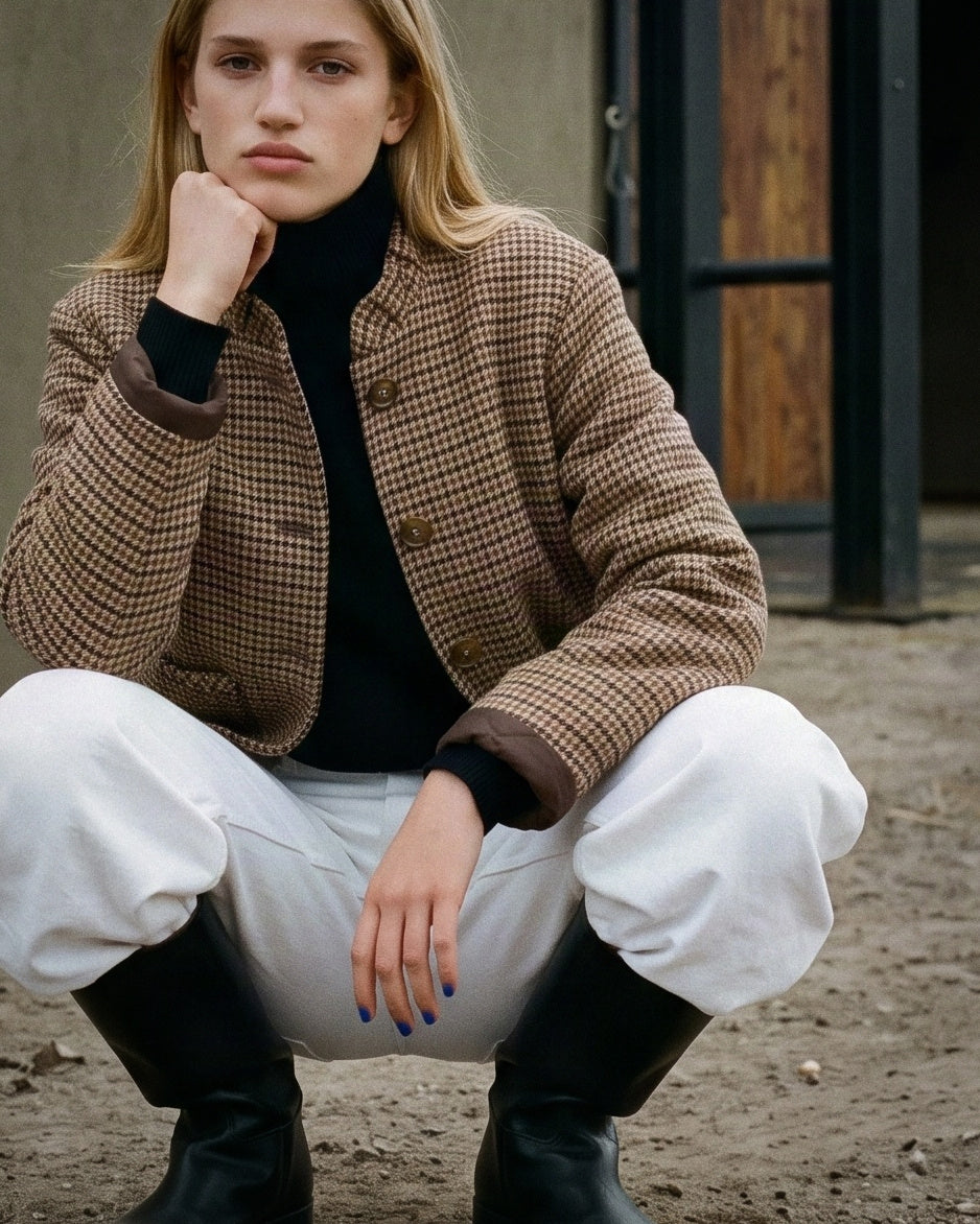 EMMANUELLE | Heritage Jacket | Check