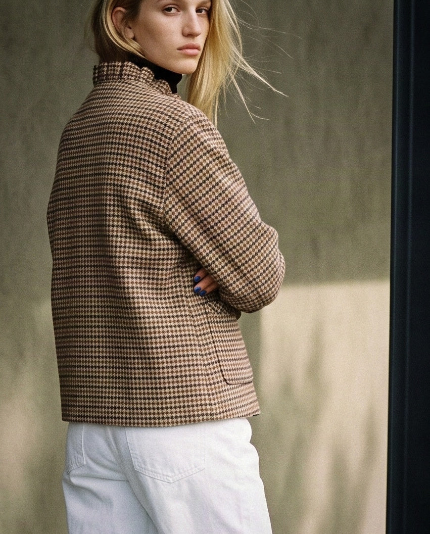 EMMANUELLE | Heritage Jacket | Check