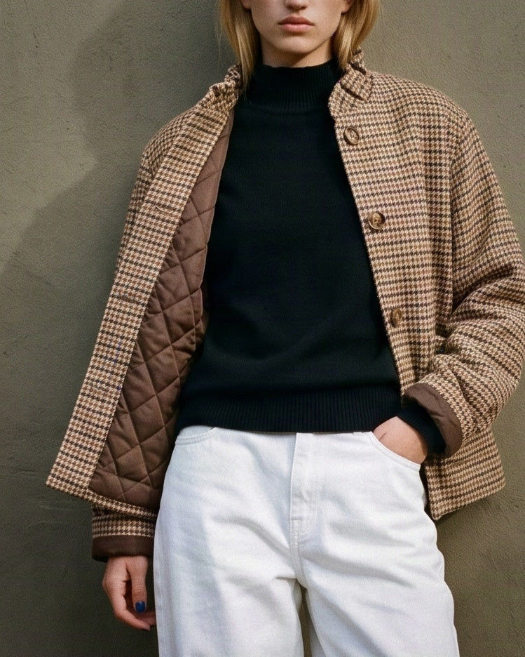 EMMANUELLE | Heritage Jacket | Check