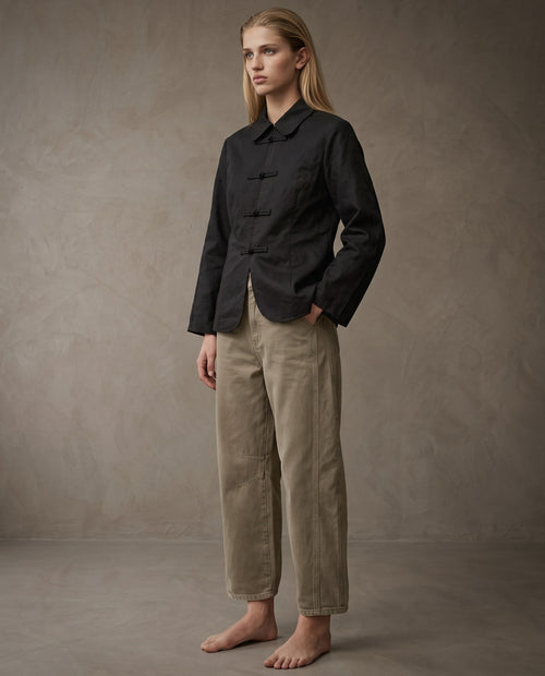 Solène | Knot & Loop Jacket | Black
