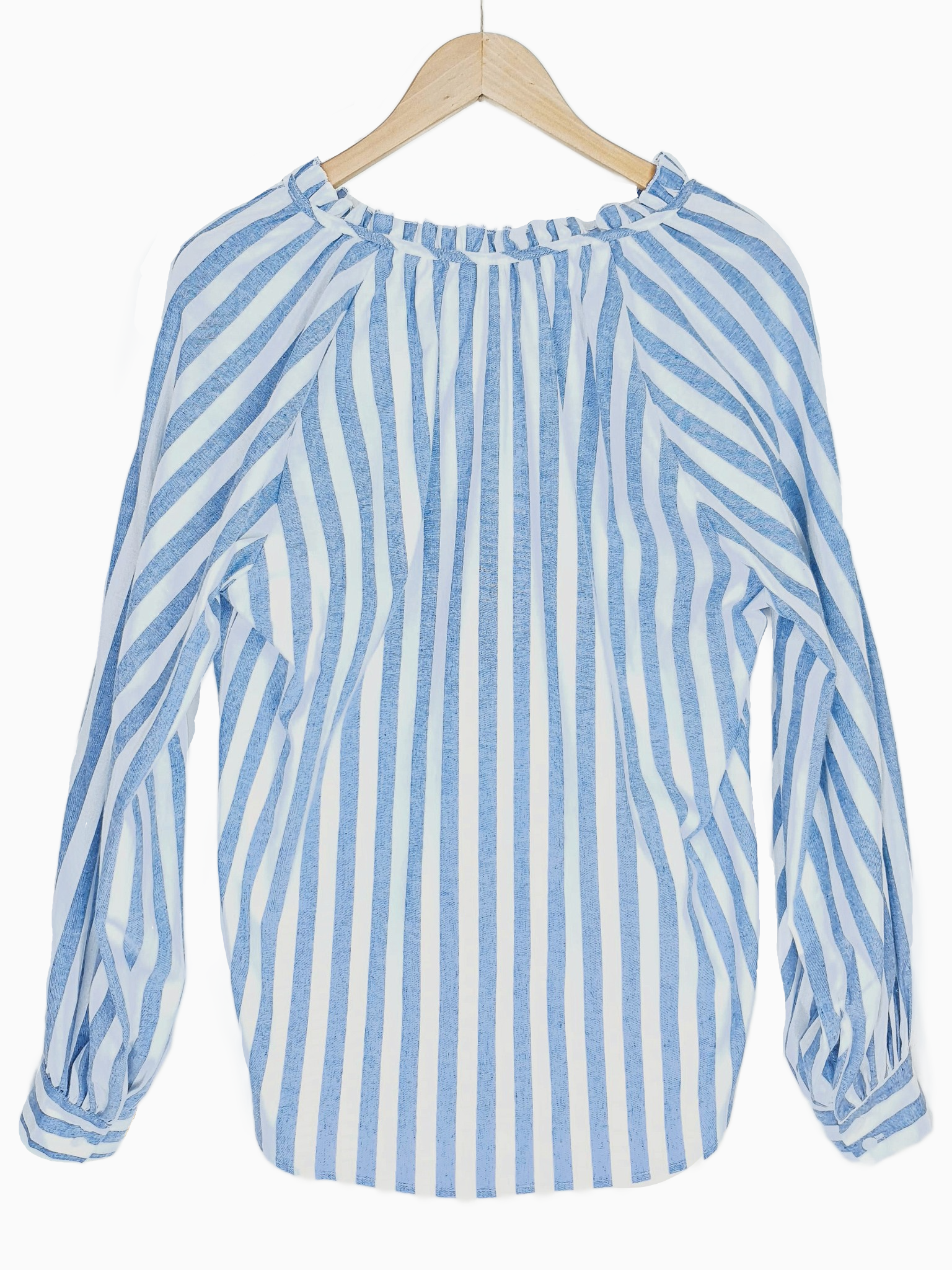 LIZET | Bold Stripe Blouse | Blue
