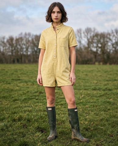 JINCY | Minimal Denim Dress | Blue