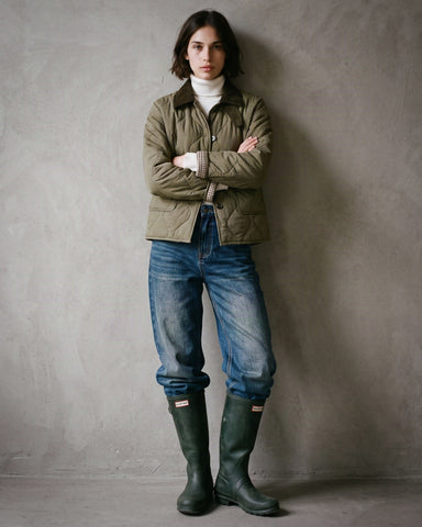 IRIT | Ruffle Short Overalls | Washed Khaki