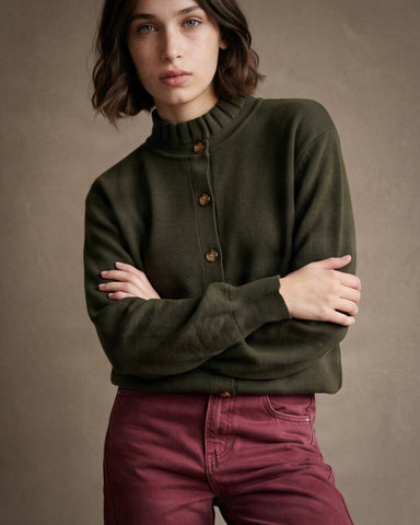EDEN | Ruffle Collar Shirt | Pink