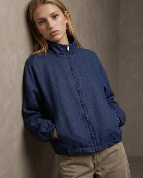 LISSI | Utility Jacket | Denim Blue