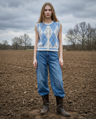 ANTONIA | Cashmere Enriched | Short Sleeve | Sage