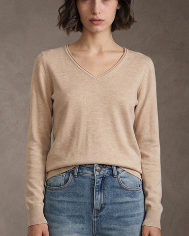 POLINA | Cashmere Enriched Roll Neck | Yellow