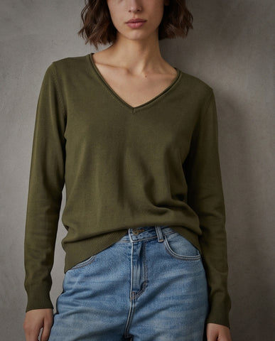 POLINA | Cashmere Enriched Roll Neck | Yellow