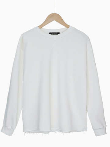 MIRA | Fluid Shirt | Pure White