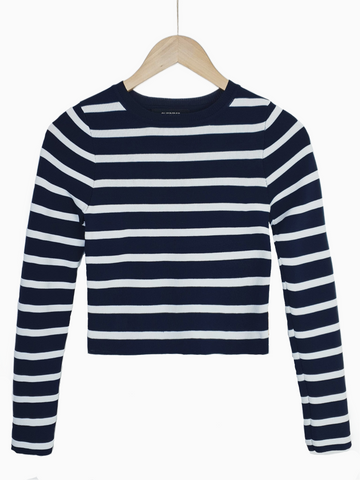 POLINA | Polo Shirt Knit | Navy