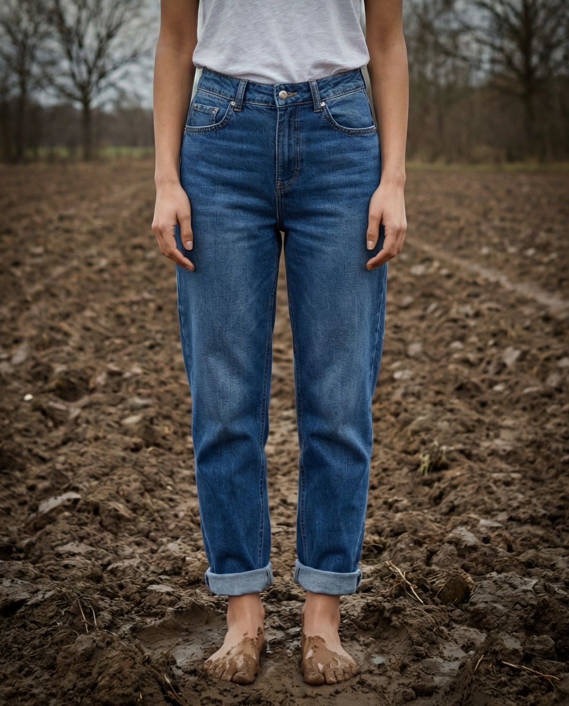 SAMI | Barrel Cut Jeans | Vintage Denim Wash