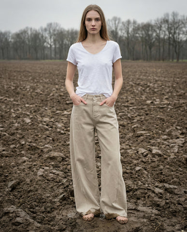 MILY| Wide Cut Shorts | Pale Yellow