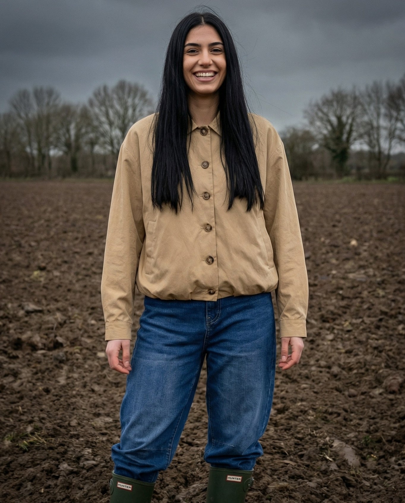 MEIRA | Women's Short Jacket | Tan