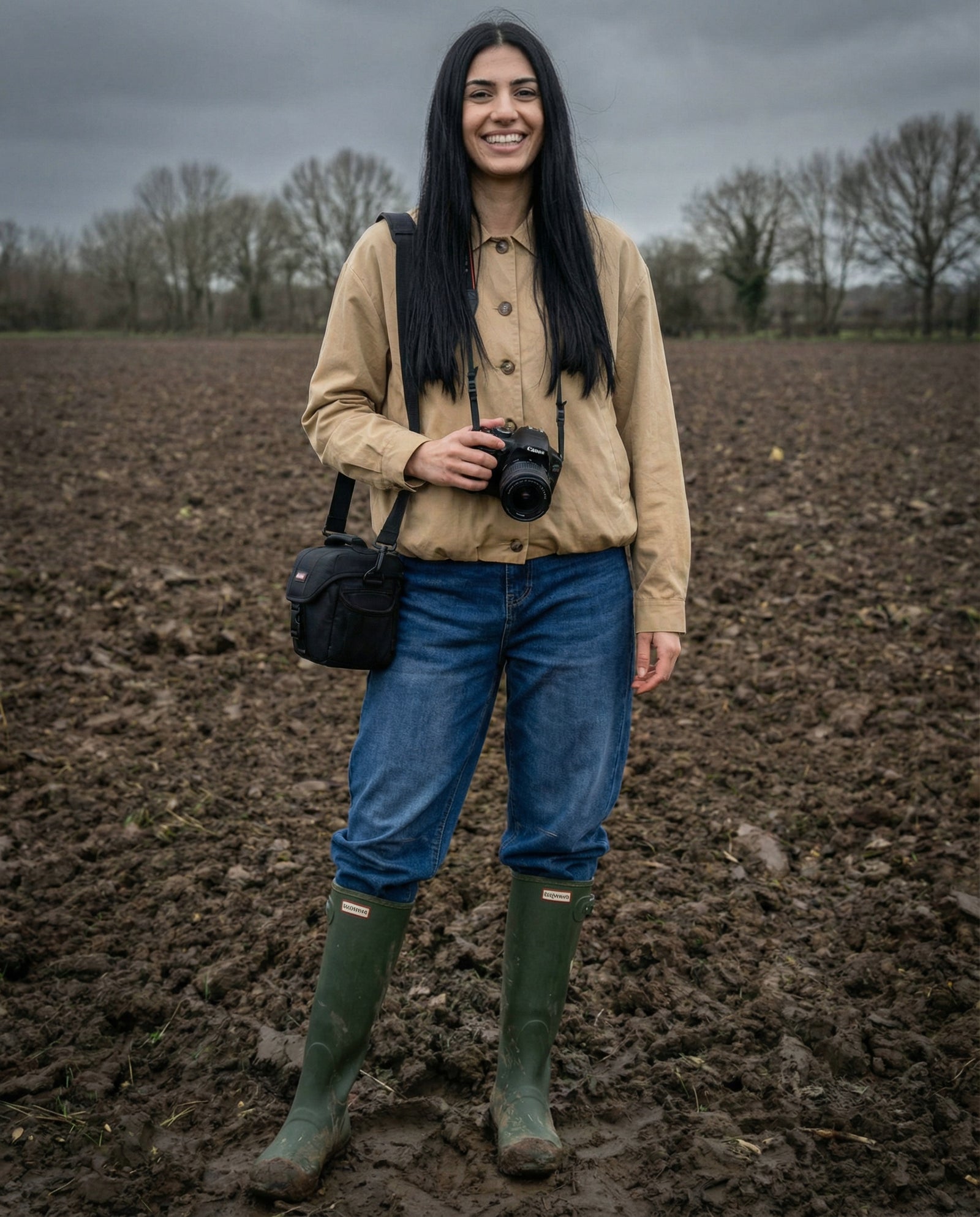 MEIRA | Women's Short Jacket | Tan