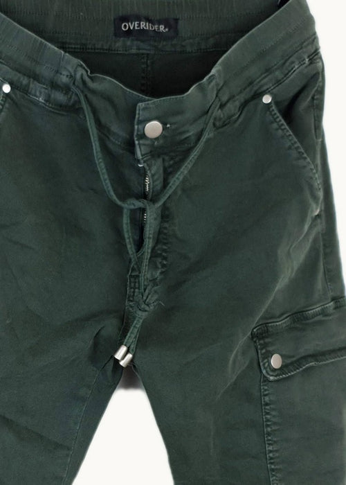 NATACHA  - Combat  Pocket Jeans  -  Khaki