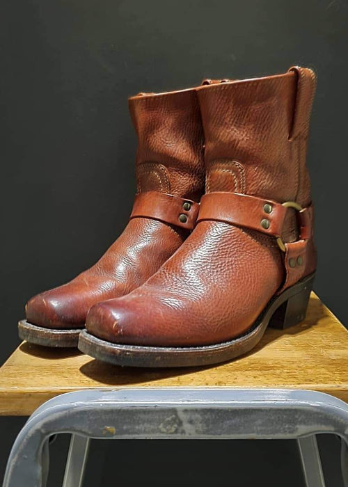 PREWORN | Preloved - 'FRYE' Harness Boot - Size 7.5 UK