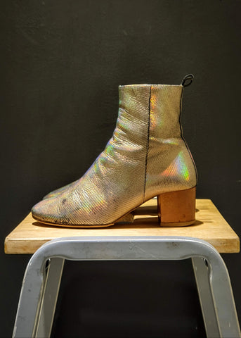 NEW | Ex-Display - 'BRUNO PREMI' Healed Ankle Boot - Size 7 UK