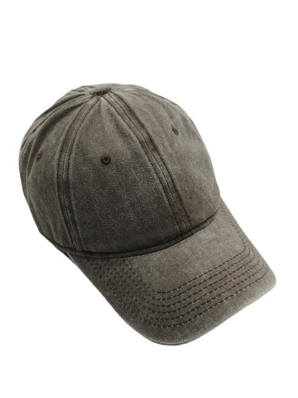 BROOKLYN | Washed Cotton Baseball Cap | Taupe