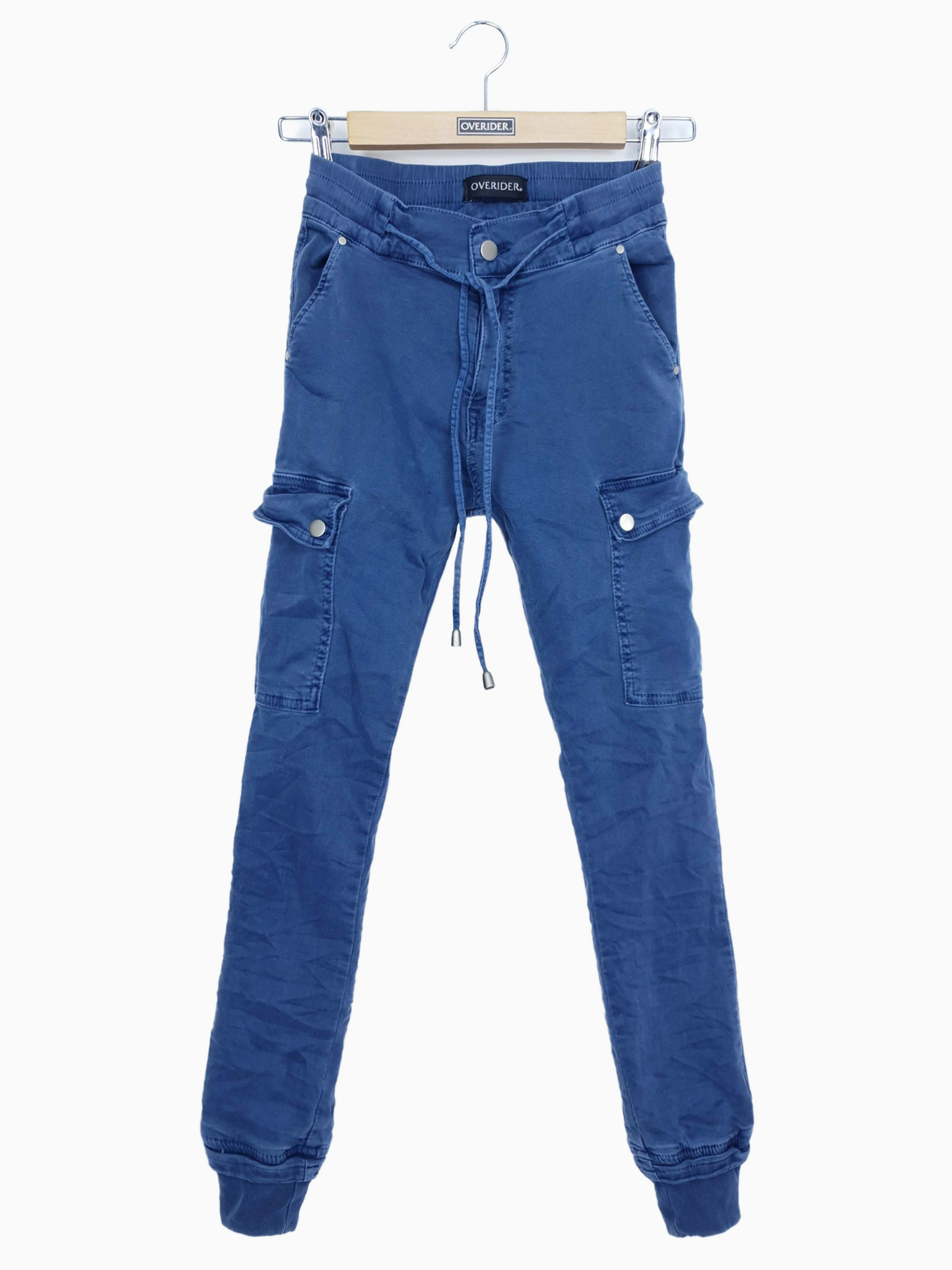 NATACHA  - Combat  Pocket Jeans  -  Denim Blue