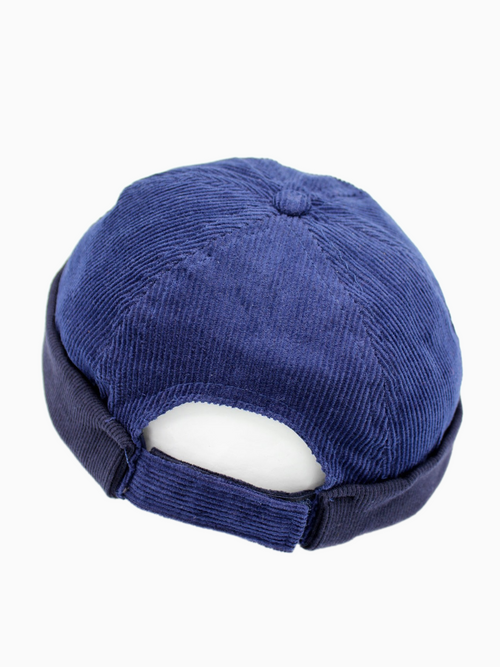 MATILDA | Cord Docker Hat | Navy