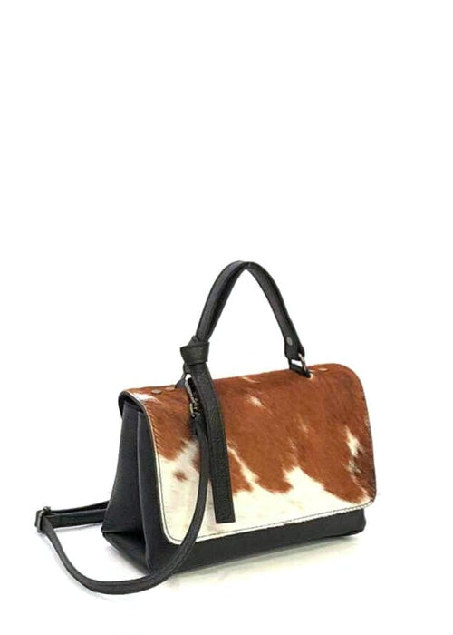 ORLEE - Cowhide Leather Shoulder Bag