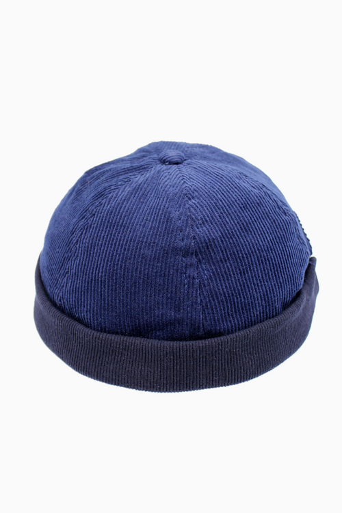 MATILDA | Cord Docker Hat | Navy