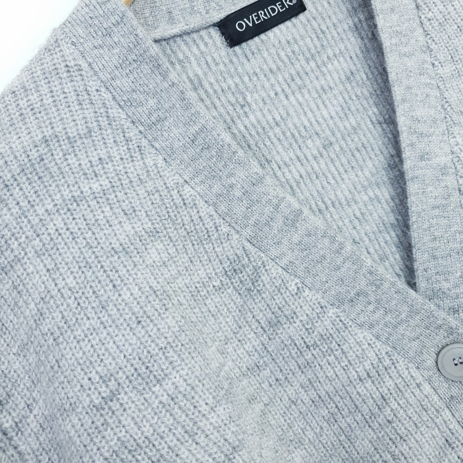 BELLA | Knitted Buttoned Cardi | Mid Grey