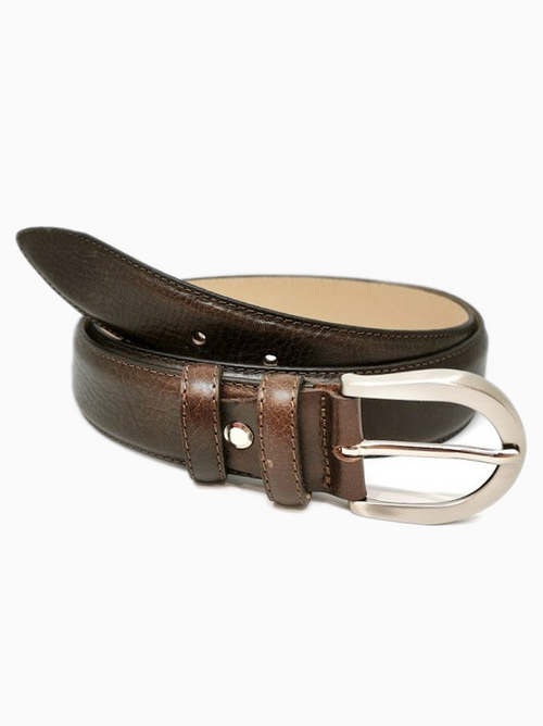 SOPHIA | Italian Leather Belt | Dark Brown