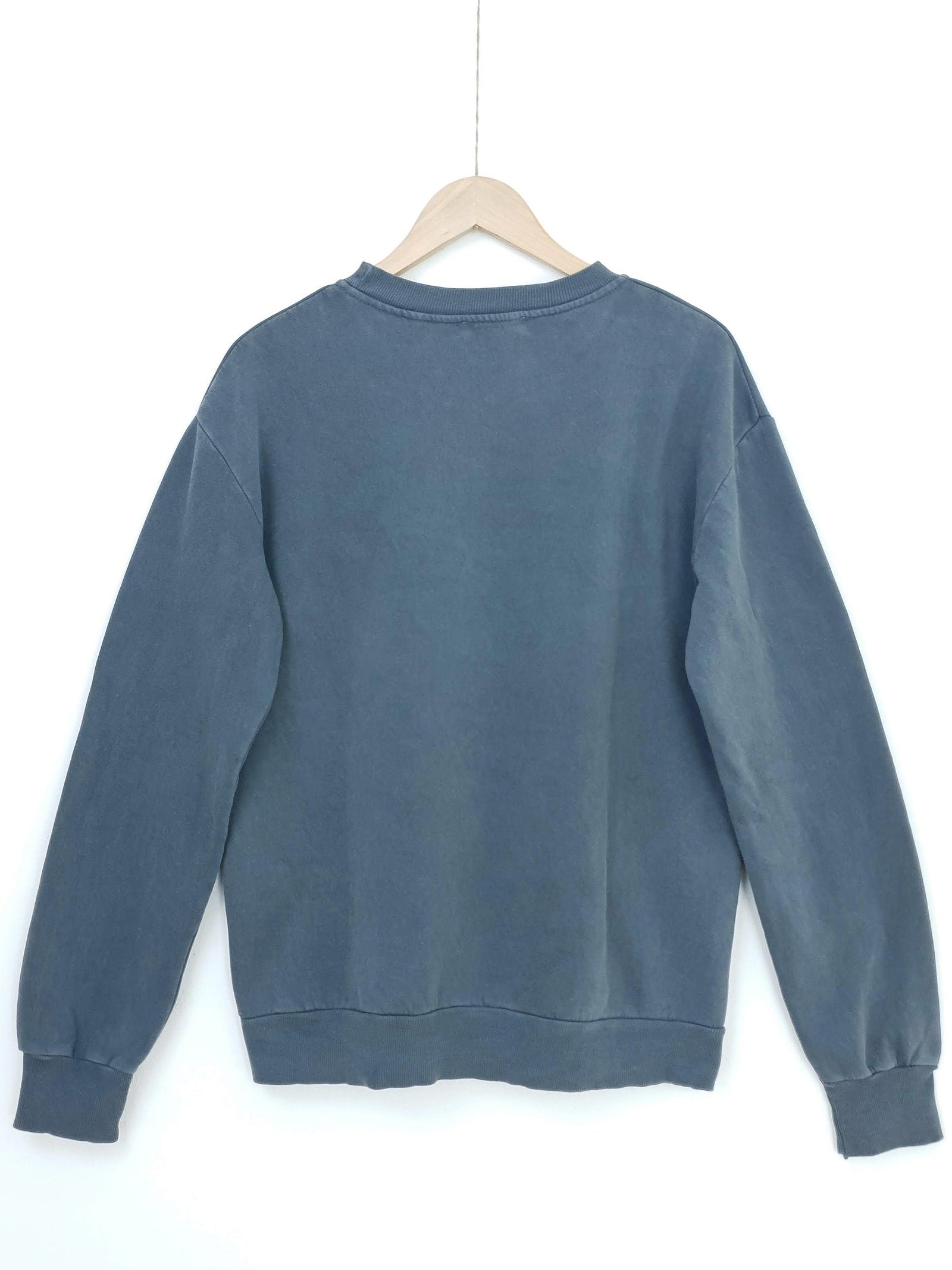 LOVE | Cotton Sweatshirt | Washed Grey
