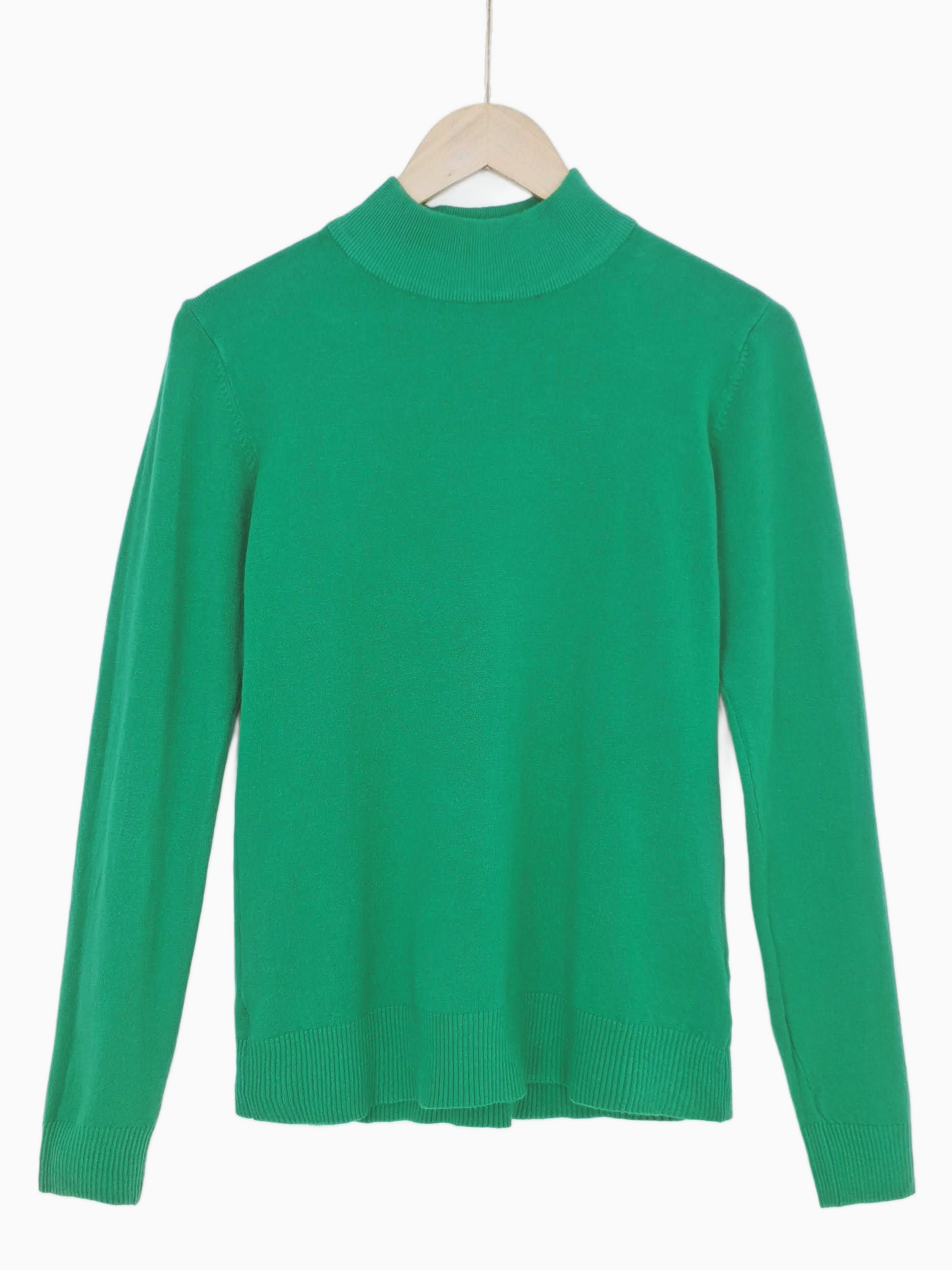 GESINE  | High Neck | Long Sleeve | Jumper | Green