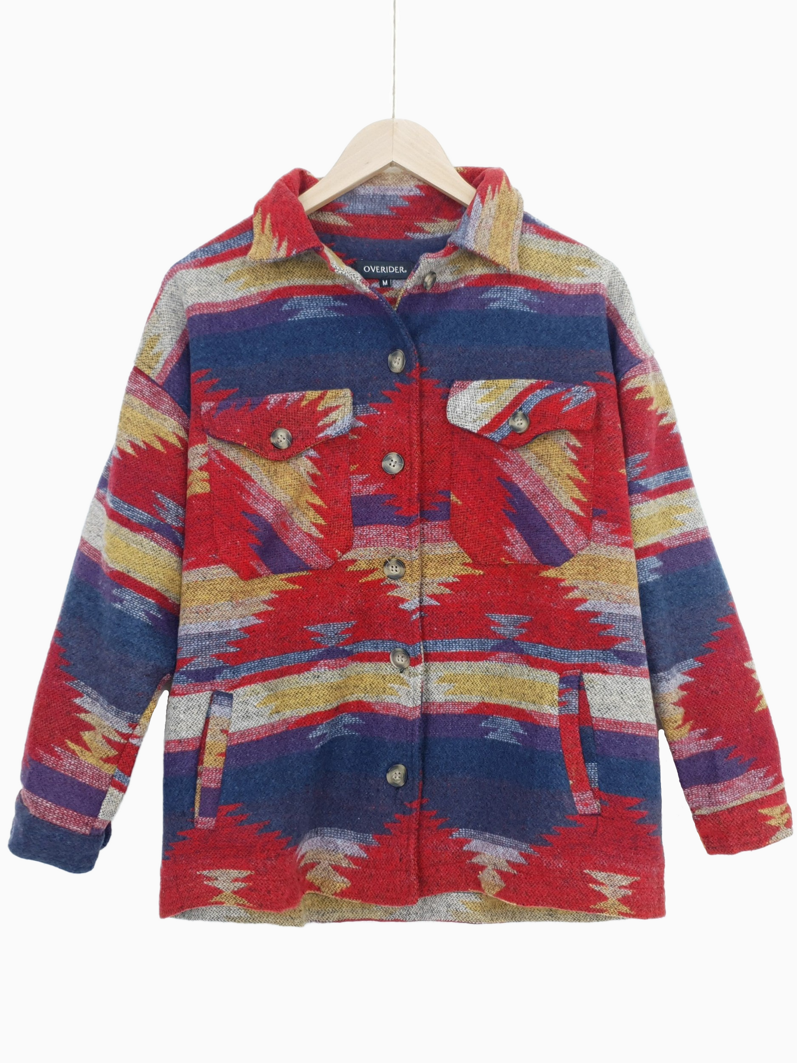 JOSIE | Navajo Jacket Overshirt | Tribal Colours