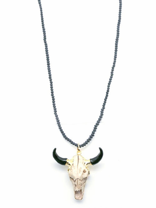 Bulls Head Necklace