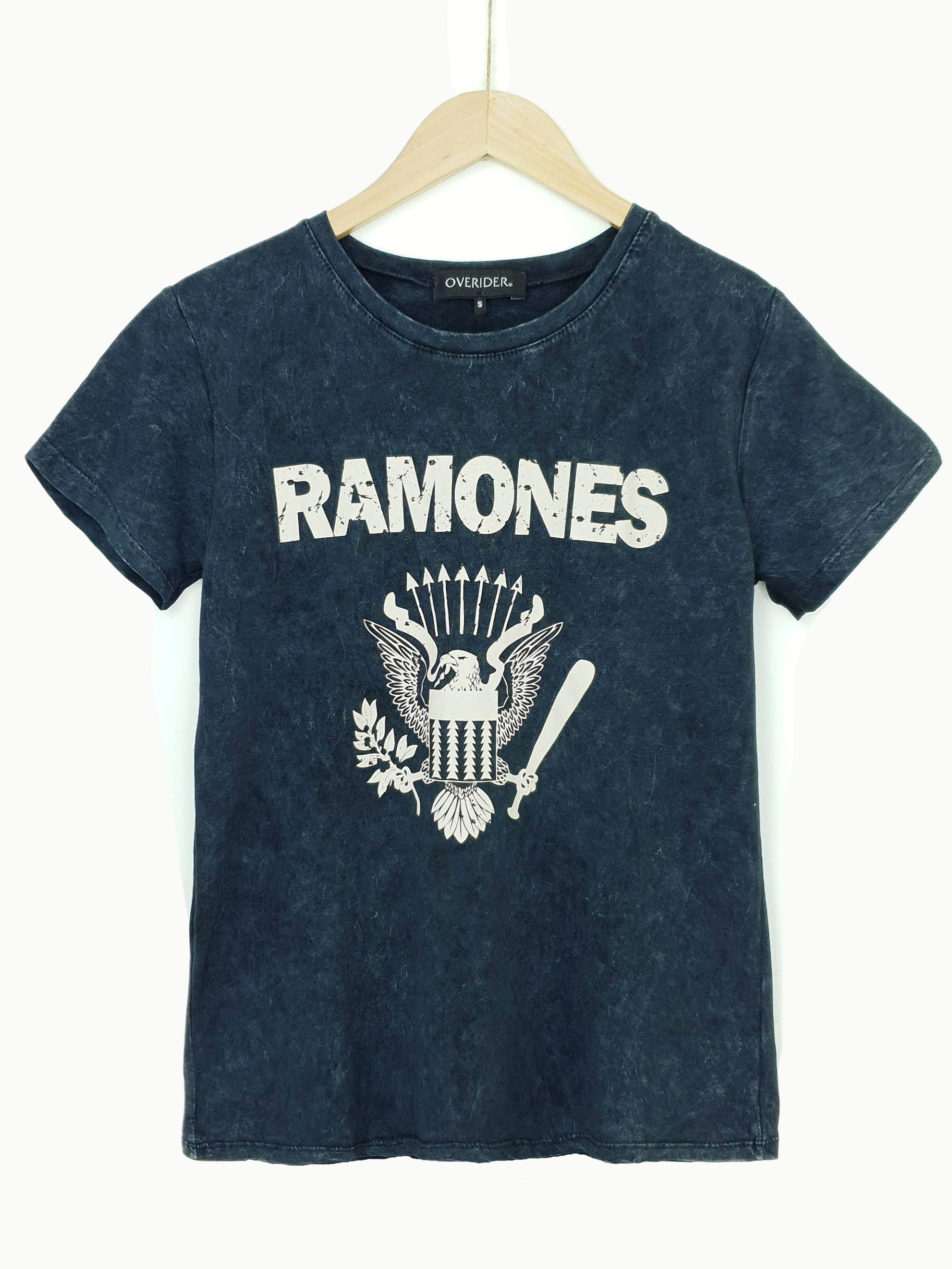 RAMONES | T-Shirt | Washed Dark Grey – OVERIDER