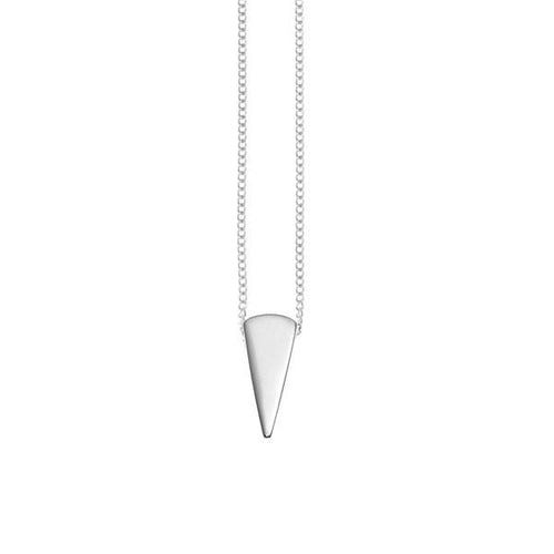 SKYE - Small Silver Spike Necklace