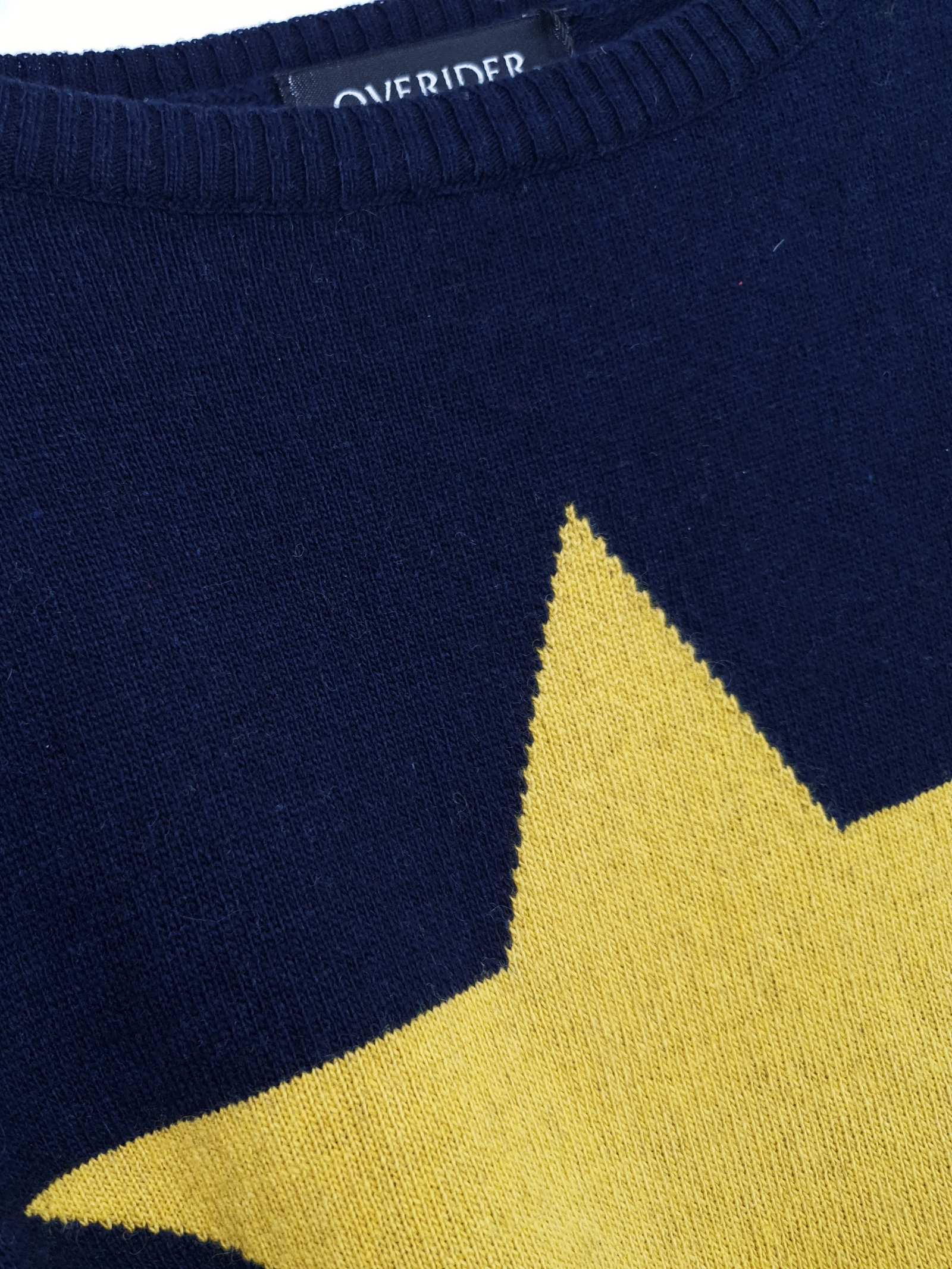 Navy sweater 2025 with gold stars