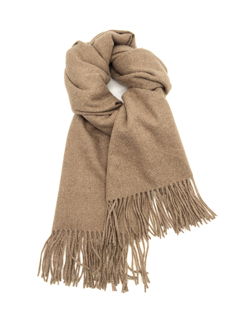 INESSA | Cashmere Blend Scarf | Taupe