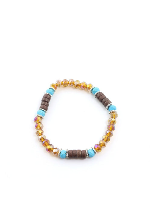 OLIVIA - Stone &Glass Bracelet