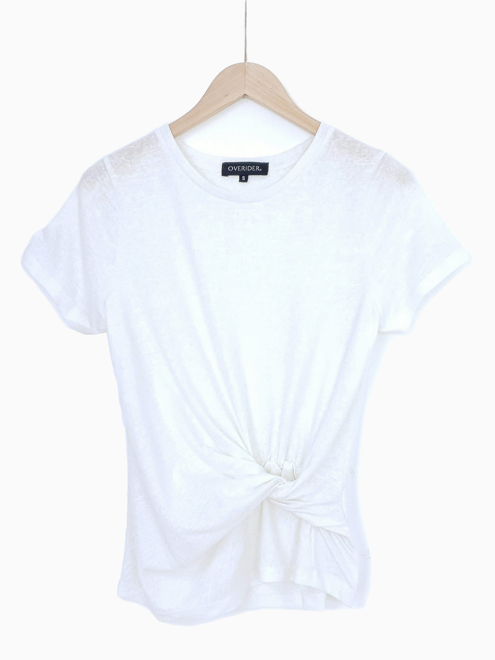 JOLIE | Knotted Front Top | Off White