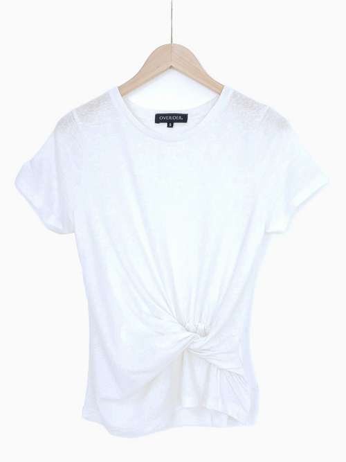 JOLIE | Knotted Front Top | Off White