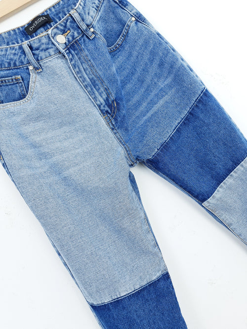 JO | Patchwork Jeans | Blue