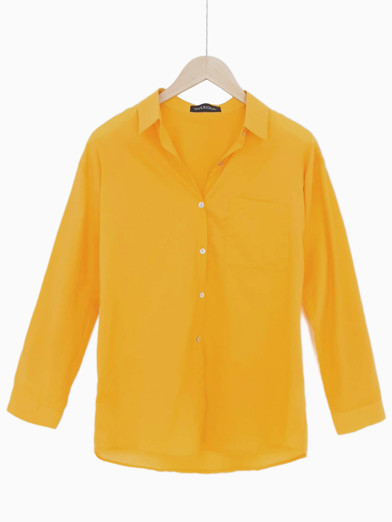 CAMILLE | Boyfriend Shirt | Yellow